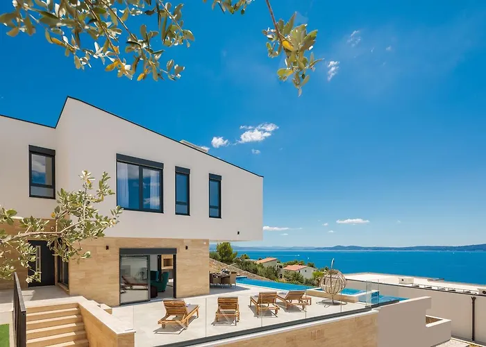 Villa Luxury Gold Pearl With Pool Trogir